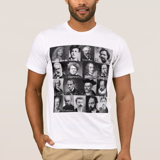 Fransen van brieven t-shirt (Voorkant)
