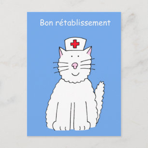 Fransen worden snel beter Bon Rétablissement Briefkaart