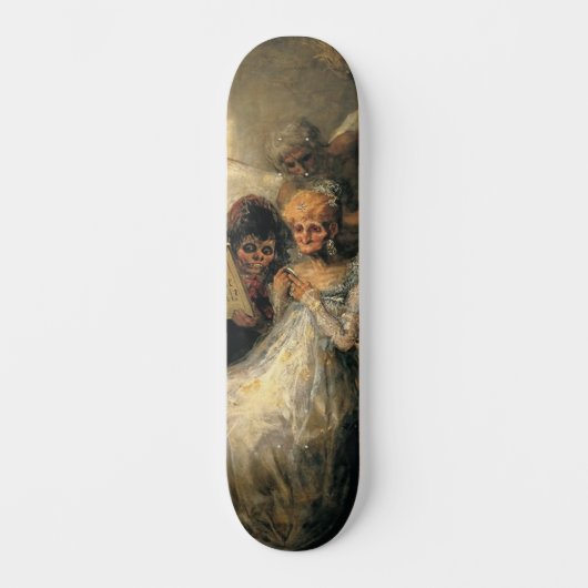 FRANSISCO GOYA UGLY FACE SKATEBOARD (Voorkant)
