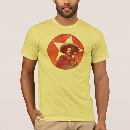 Fransisco (Pancho) Villa Red Star T-shirt (Voorkant)