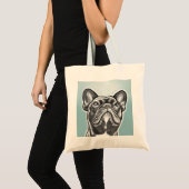 Fransk bulldog tote bag (Voorkant (product))