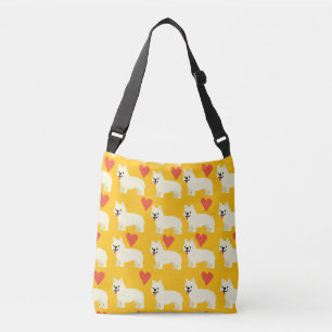 Fransman liefhebber crossbody tas
