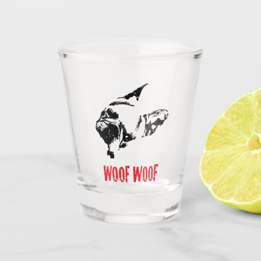 Fransman Shot Glas (Voorkant)