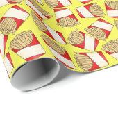 Franstalig frituurpapier cadeaupapier (Rol Hoek)