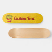 Franstalige garnaal skateboard (Horizontaal)