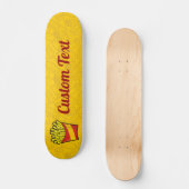 Franstalige garnaal skateboard (Voorkant)