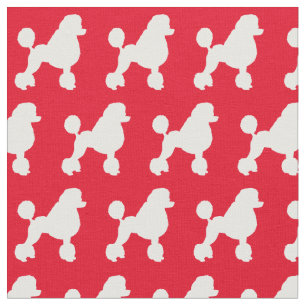Franstalige pooster Silhouette Pet Red Stof