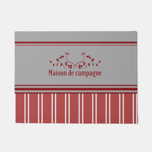 Franstalige  stijl      deurmat (Voorkant)