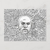 Frantz Fanon Briefkaart (Voorkant)