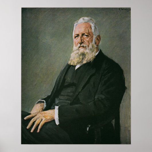 Franz Adickes Poster (Voorkant)