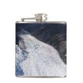 Franz Josef Glacier Aerial Uitzicht, Nieuw-Zeeland Heupfles (Voorkant)