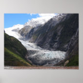 Franz Josef Glacier, Nieuw-Zeeland Poster (Voorkant)