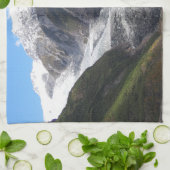 Franz Josef Glacier, Nieuw-Zeeland Theedoek (Gevouwen)