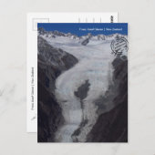 Franz Josef Gletscher (Neuseeland) Postkarte Briefkaart (Voorkant / Achterkant)