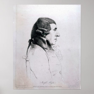 Franz Joseph Haydn, 1809 Poster