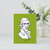 Franz Joseph Haydn Briefkaart (Staand voorkant)