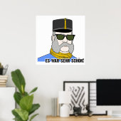 Franz Joseph I., Kaiser von Österreich, mit Brille Poster (Thuiskantoor)