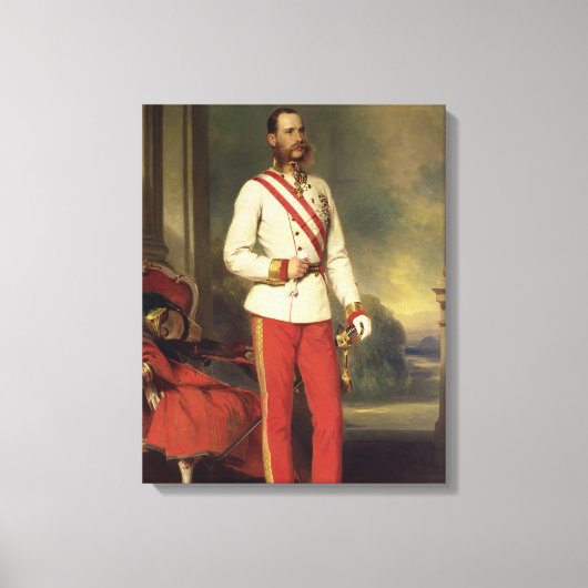 Franz Joseph I, keizer 2 Canvas Afdruk (Voorkant)