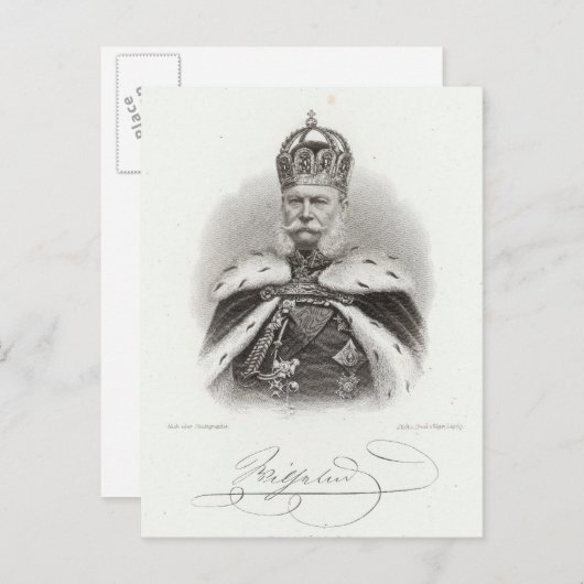 Franz-Joseph I van Oostenrijk Briefkaart (Voorkant / Achterkant)