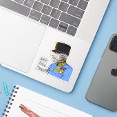 Franz Joseph, Österreich Kaiser Habsburg Sticker (Laptop met iPhone)