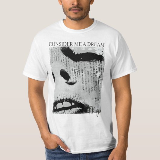 Franz Kafka-Dreamer T-shirt (Voorkant)