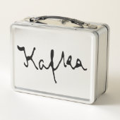 Franz Kafka signatuur (Achterkant)