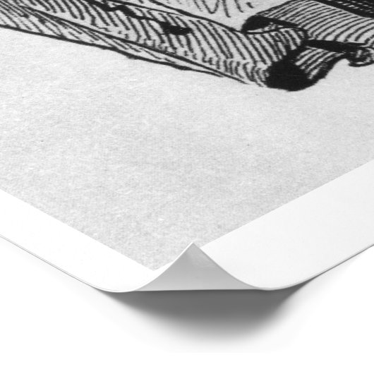 Franz Liszt (1811-86) als abbot, karikatuur uit 'B Poster (Hoek)