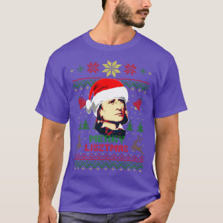 Franz Liszt Merry Lisztmas T-shirt