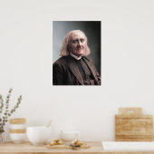 Franz Liszt Poster (Keuken)