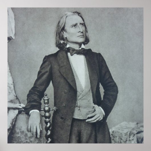 franz liszt poster (Voorkant)