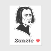 Franz Liszt Sticker (Vel)
