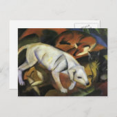 Franz Marc- A Dog Briefkaart (Voorkant / Achterkant)