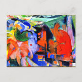 Franz Marc - Abstracte formulieren II Briefkaart (Voorkant)