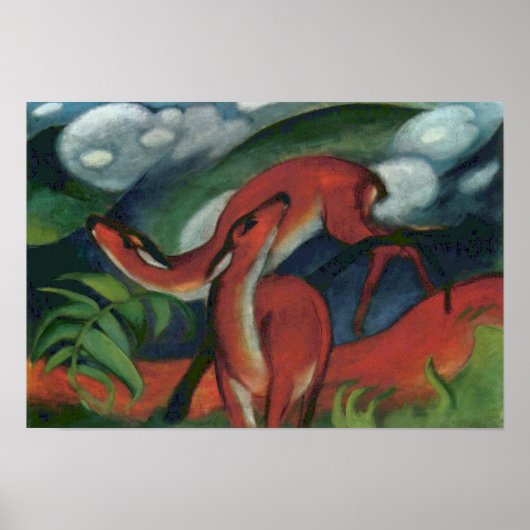 Franz Marc Art Poster (Voorkant)