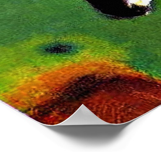 Franz Marc - Blauwe Vos Poster (Hoek)