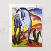 Franz Marc Blue Horse Briefkaart (Voorkant / Achterkant)