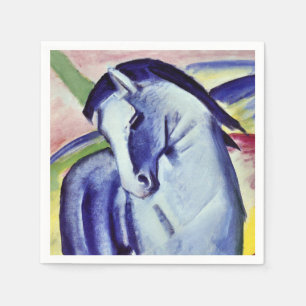 Franz Marc Blue Horse  Fine Art Painting Servetten
