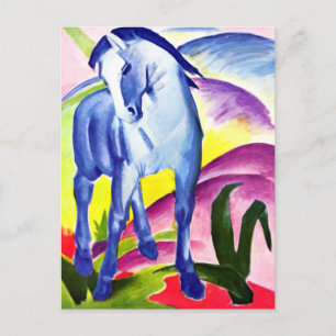 Franz Marc - Blue Horse I Briefkaart