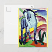 Franz Marc - Blue Horse I Briefkaart (Voorkant / Achterkant)
