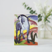 Franz Marc-Blue Horse I Briefkaart (Staand voorkant)