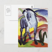 Franz Marc-Blue Horse I Briefkaart (Voorkant / Achterkant)