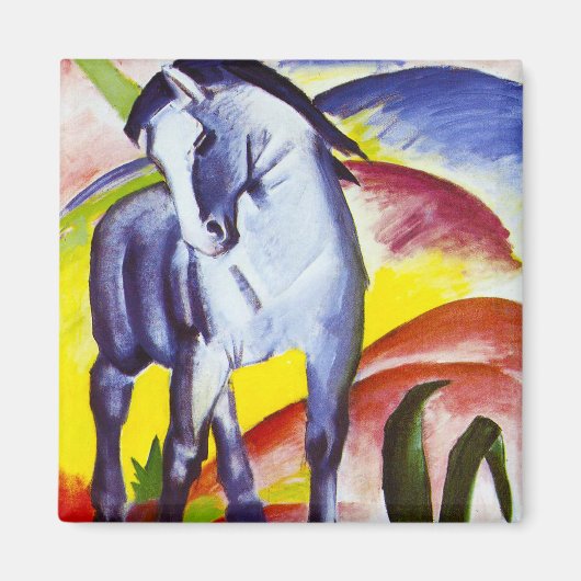 Franz Marc Blue Horse Magnet (Devant)