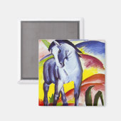 Franz Marc Blue Horse Magnet Magneet (Voorkant / Achterkant)