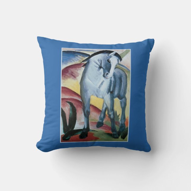Franz Marc Blue Horses Kussen (Voorkant)