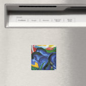 Franz Marc Blue Horses Magnet (In Situ (Lave-vaisselle))