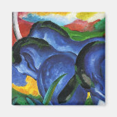Franz Marc Blue Horses Magnet (Devant)