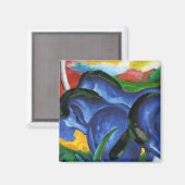 Franz Marc Blue Horses Magnet Magneet (Voorkant / Achterkant)