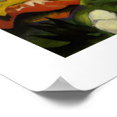  franz Marc De Gele Koe Poster (Hoek)