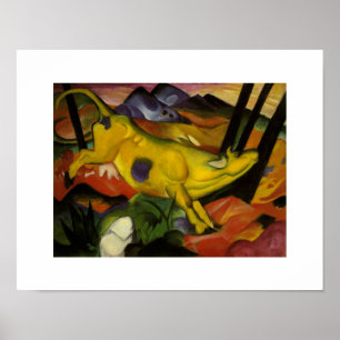 franz Marc De Gele Koe Poster