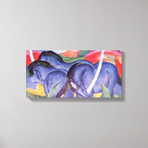 franz marc de grote blauwe paarden canvas afdruk